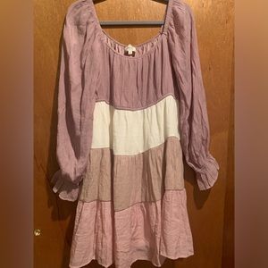 Perch by blu pepper long sleeve dress